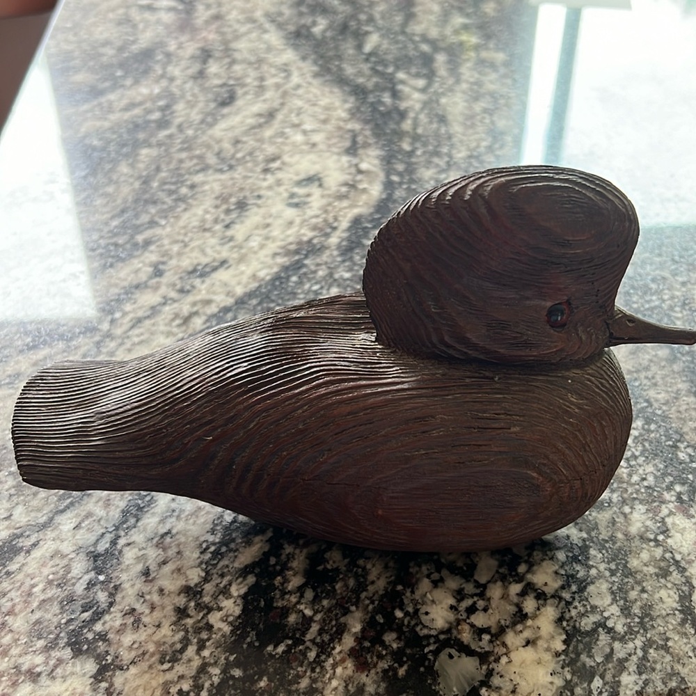 Hand Carved Duck Decoy